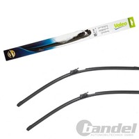 Valeo 2X Flachbalkenwischblatt Silencio Aquablade Scheibenwischer SET | 572310