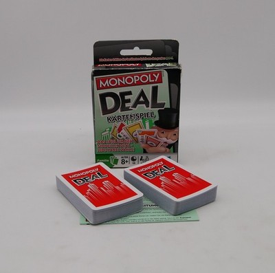 Monopoly Deal Kartenspiel Familienspiel von Hasbro vollständig