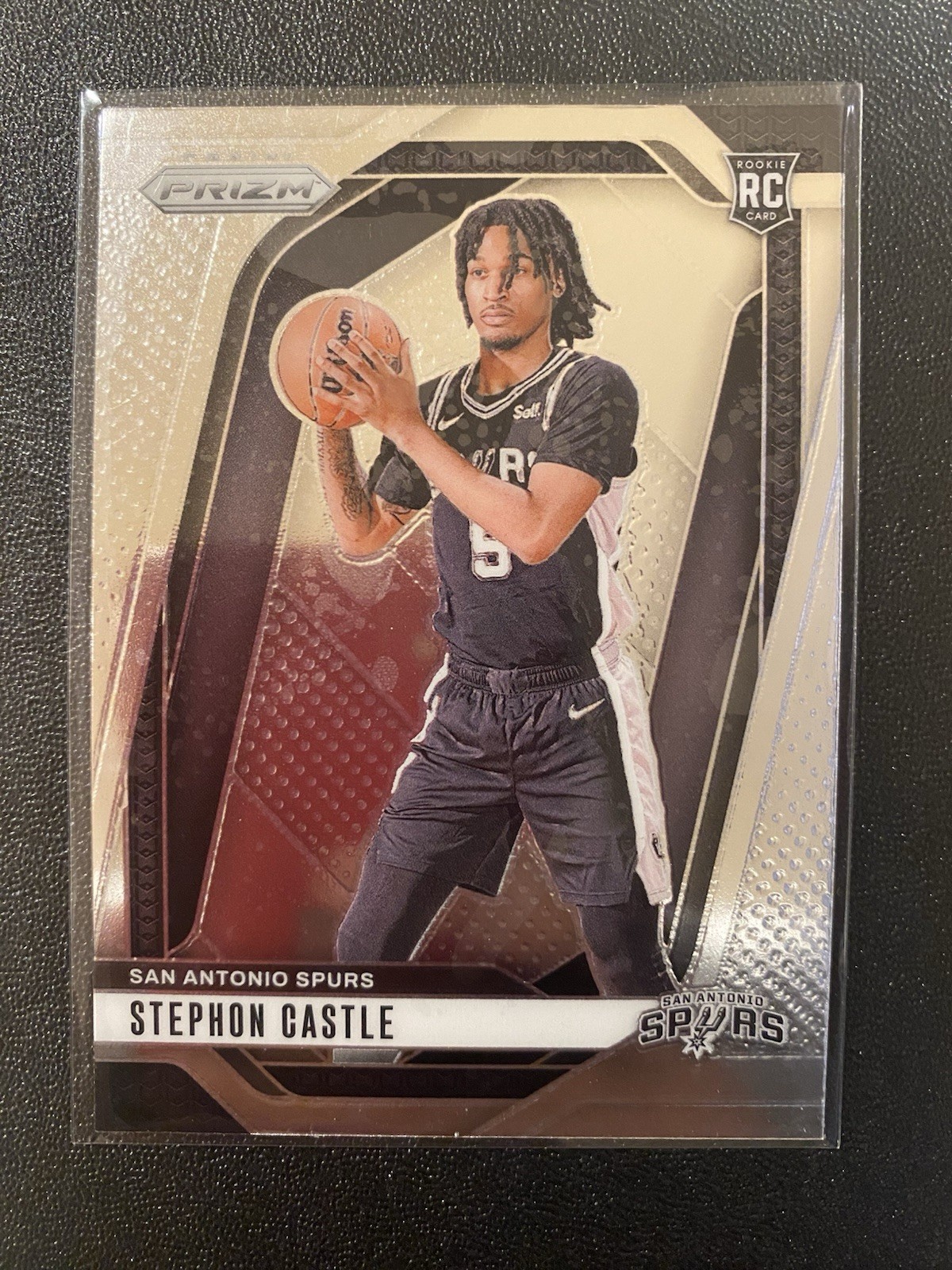 2024-25 Prizm Stephon Castle RC Rookie #234 San Antonio Spurs