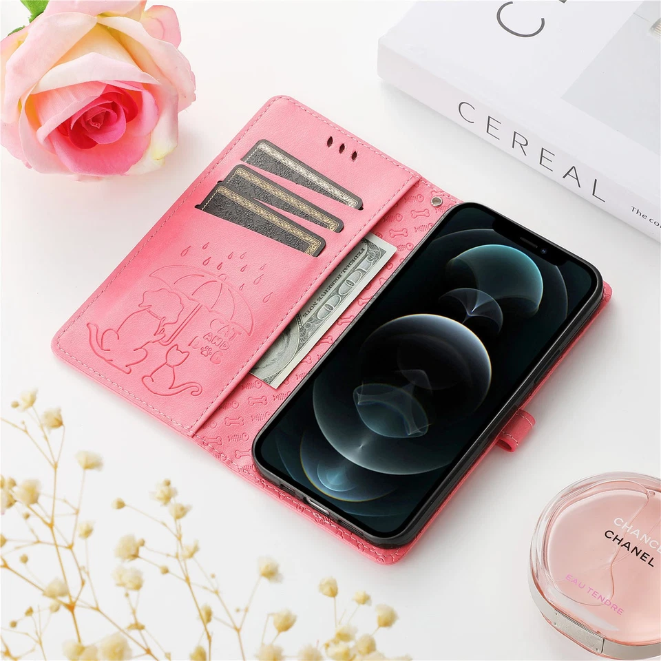 Case for ZTE Blade A34 A75 A72S A54 V70 V60 Libero 5G Magnetic Flip Wallet Cover - Image 2 of 4