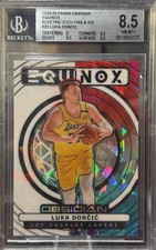 2024-25 Obsidian LUKA DONCIC Electric Etch Fire & Ice 28/30 BGS 8.5