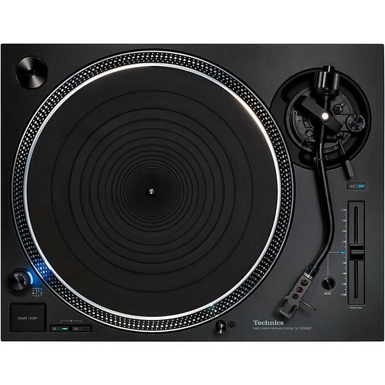 Technics SL-1210GR2 Black Direct Drive Turntable for Superior Audio