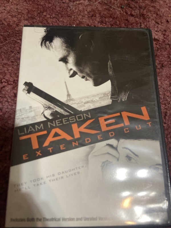 Taken 2009 DVD 2-Disc Extended Cut Liam Neeson