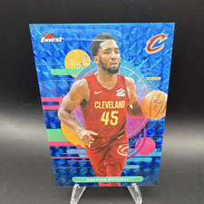 2025-26 Topps Finest Donovan Mitchell #181 Blue Geo Refractor /50 Uncommon
