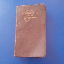 VINTAGE Collins Engineers Diary 1955 USED