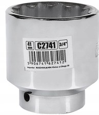 3/4" 12-kant Nuss 34mm Cr-v Stahl Stecknuss