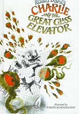 Charlie and the Great Glass Elevator Library Binding Roald Dahl