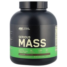 Optimum Nutrition, Serious Mass, High Protein Weight Gain Powder, Chocolate 6 lb 9.56 per gallon