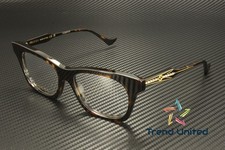 GUCCI GG1299O 002 Cat Eye Recycled Acetate Havana 55 mm Women's Eyeglasses