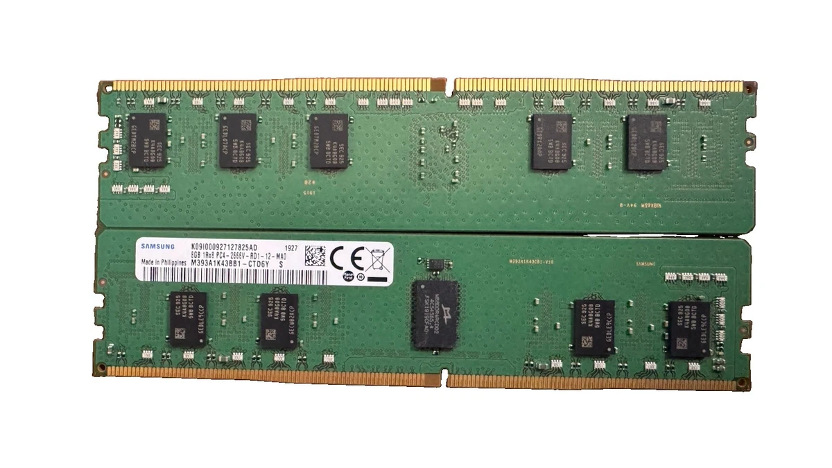 8 GB Capacity per Module DDR4 SDRAM Network Server Memory (RAM