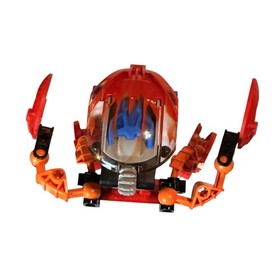 Vintage LEGO BIONICLE Tahnok Blue Red 8563 Set with Canister NO BOOKLET