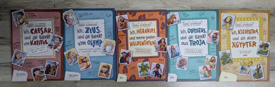 5 x Frank Schwieger:Buchreihe:Geschichte(n) im Freundschaftsbuch, zeus,caesar,