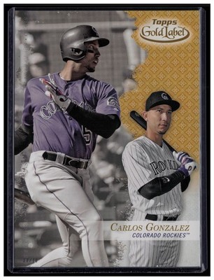 Gonzalez, Carlos - 2017 Topps 5x7 - 8/10
