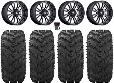 MSA ThunderLips 20'' Wheels Machined 30'' Reptile Tires Can-Am Commander Maverick