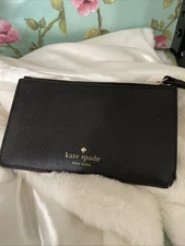 Send Kate Spade wallet insert black /wristlet