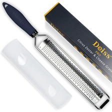 Deiss PRO Lemon Zester & Heavy Duty Cheese Grater & Vegetable Grater — Parmesan