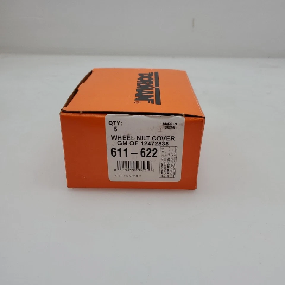 Комплект из 5 колпаков зажимных гаек колес Dorman 611-622 для Chevy GMC Cadillac - Изображение 2 из 4