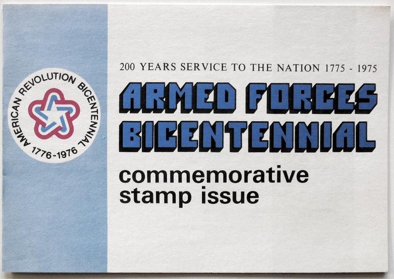 1975 Armed Forces Bicentennial (Sc. #1565-8) FDOI Program