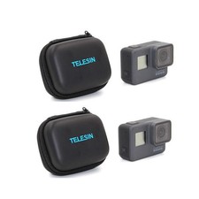 Black Mini Storage Carry Pouch Case Bag Box Accessory For Gopro Hero 6/5/4/3 w