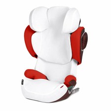Cybex Solution Z-Fix Sommerbezug Autositzbezug Kindersitz Bezug white