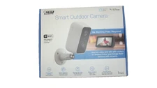 Feit Smart Outdoor Camera Wifi w/ Rechargeable Battery Voice Control 1 pk