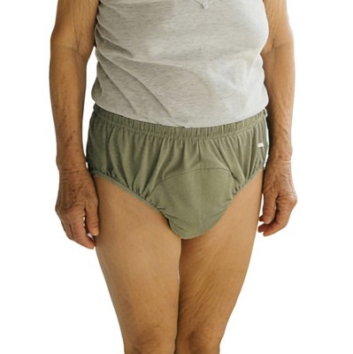 Mens Shorts Adaptive Clothing Incontinence Pants Protection Reusable Elastic