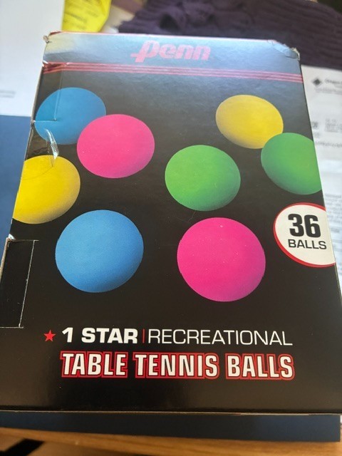 Penn Multicolored Ping Pong Balls