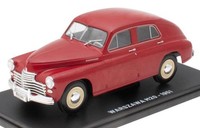 Modellauto Statisch Hachette Warszawa M20 1951 Rot Modellbau Massstab 1/24