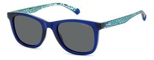 Polaroid Kids Sunglasses PLD 8060/S PJP M9 Blue/Grey Polarized Children 