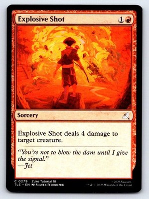 Explosive Shot279 Avatar: The Last Airbender: Eternal-Legal Magic: The Gathering
