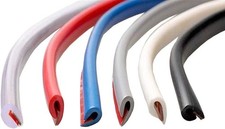 ESUPPORT 16Ft 5M U Shape Car Door Moulding Rubber Scratch Protector Strip Edge G