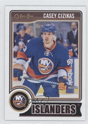 2014-15 O-Pee-Chee Casey Cizikas #230 1s7