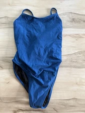 JOLYN Swim DAYNO 2 One Piece Tie Blue Swim Swimsuit Blue Size 34 Training 8 / 10