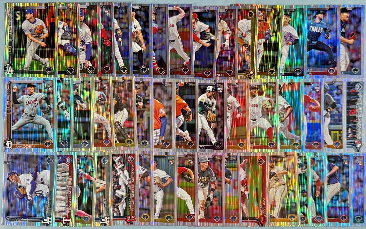 2025 Topps Series 2 - Meijer Exclusive Tinsel Parallels - PICK 