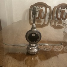 Antique Art Deco Flying Goddess Moto Meter Top Car Hood Ornament Radiator Cap Antique Art Deco Flying Goddess Moto Meter Top Car Hood Ornament Radiator Cap