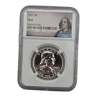 New Listing1959 Franklin Half Dollar 50c Proof NGC PF67 Us Silver Coin Certified