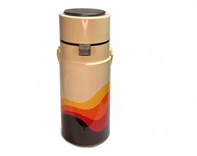 1978 King Seeley Thermos 2647 Touch Top 2 Liter Vacuum Server Insulated Coffee