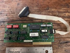Vintage Apple II II IIe SSB-1 Super Serial Card Clone RS-232 DB25 6551 Taiwan
