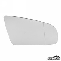 Spiegelglas FüR Audi A3 Sportback A6 A4 Beheizt Chrom Rechts 00-13