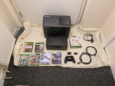Xbox Series x Console 1TB Black Boxed with Battery Pack and USB C Cable Tested.