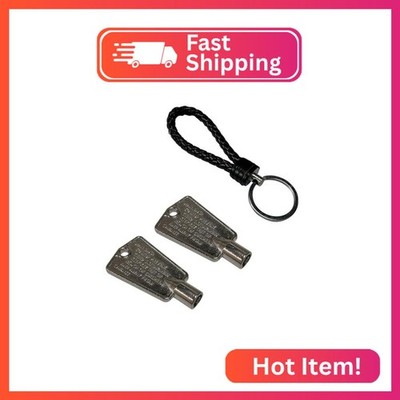 Beaufan Metal Freezer Door Keys Fits Frigidaire, Kenmore & Electrolux Freezer Re