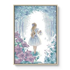 Printed Cross Stitch Kits 11CT 15X19 inch Stamped, Stamped 18.9X14.5