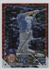 2023 Topps Series 2 Red Foil 110/199 Nate Eaton #557 1t2c