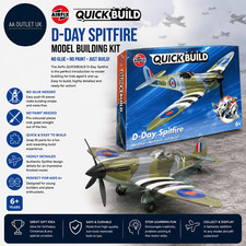 Airfix Quickbuild Model Aircraft Kits J6045 D Day Spitfire Model Building 6+