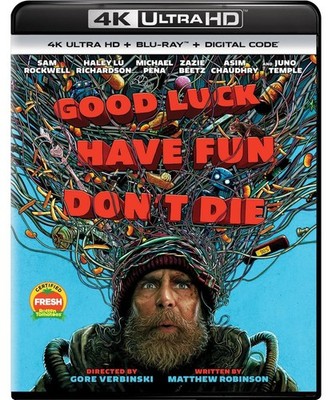 Good Luck, Have Fun, Don't Die 4K Ultra HD + Blu-Ray Sci-fi & Adventure Movie