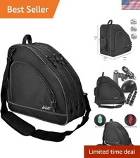 Ice Skate Bag - Roller Skate Bag, Inline Skate Bag with Adjustable Shoulder S...