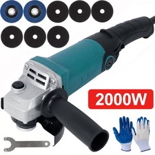Winkelschleifer Flex 2000W Ø 125mm, Drehzahlregelung, 3m Kabel, Softgrip