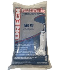 7 New Sealed Oreck Celoc Charcoal Vacuum Cleaner Bags Type CC For XL Open Pkg