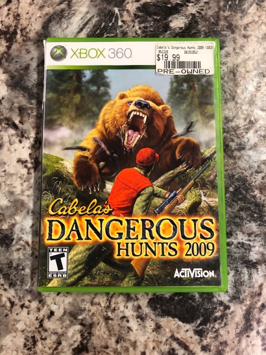 その他 Cabelas Dangerous Hunts 09 6g7v4d0 MICROSOFT CABELAS DANGEROUS HUNTS 2009 - XBOX 360 (FC1008788
