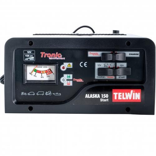 TELWIN Battery Charger Alaska 150 230V 12V Portable Car Truck Vehicle Starter - Picture 3 of 4